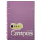 コクヨ キャンパス ソフトリング ドット罫 50枚 A5 バイオレット