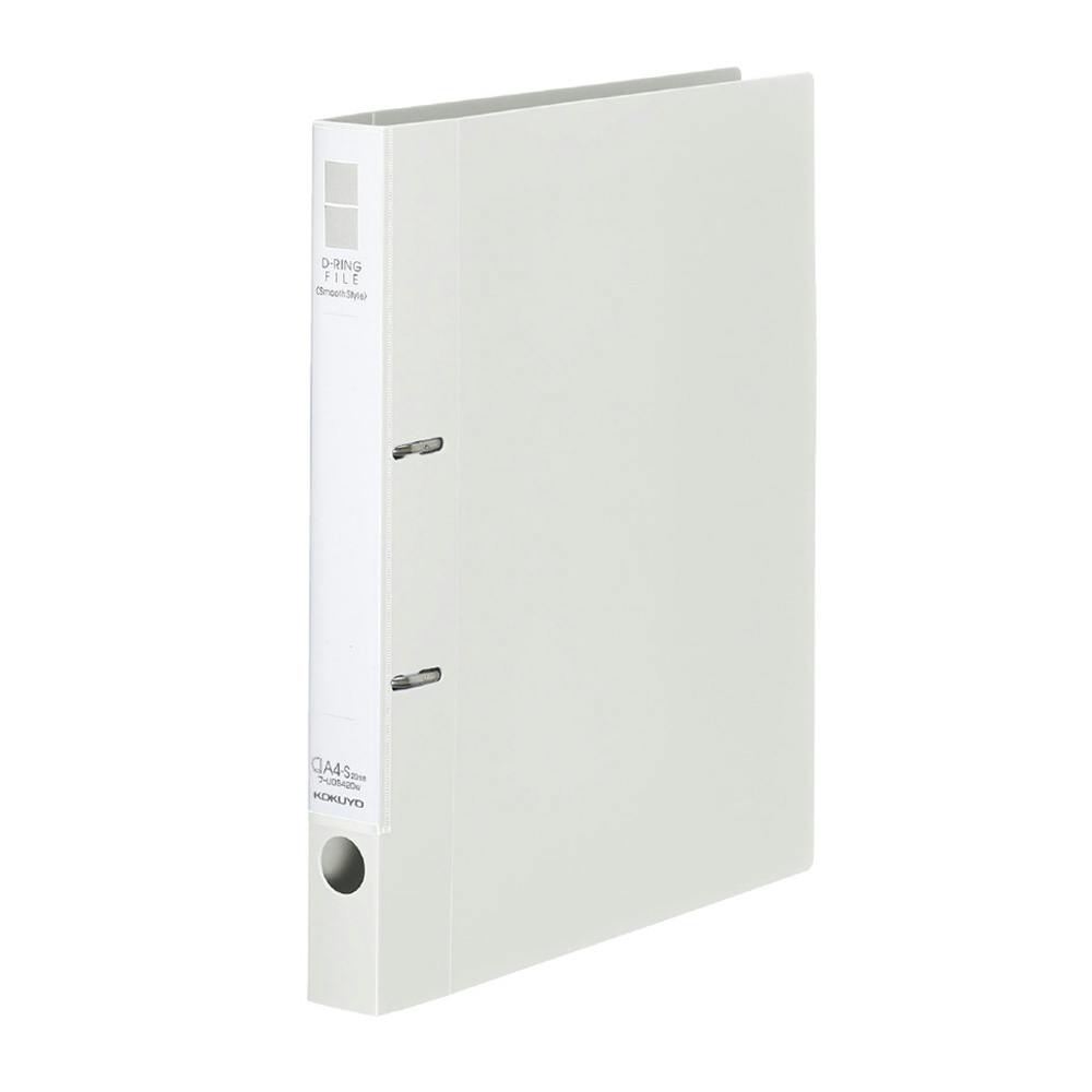 コクヨ Dリングファイル スムーススタイル 200枚 オフホワイト フーUDS420W