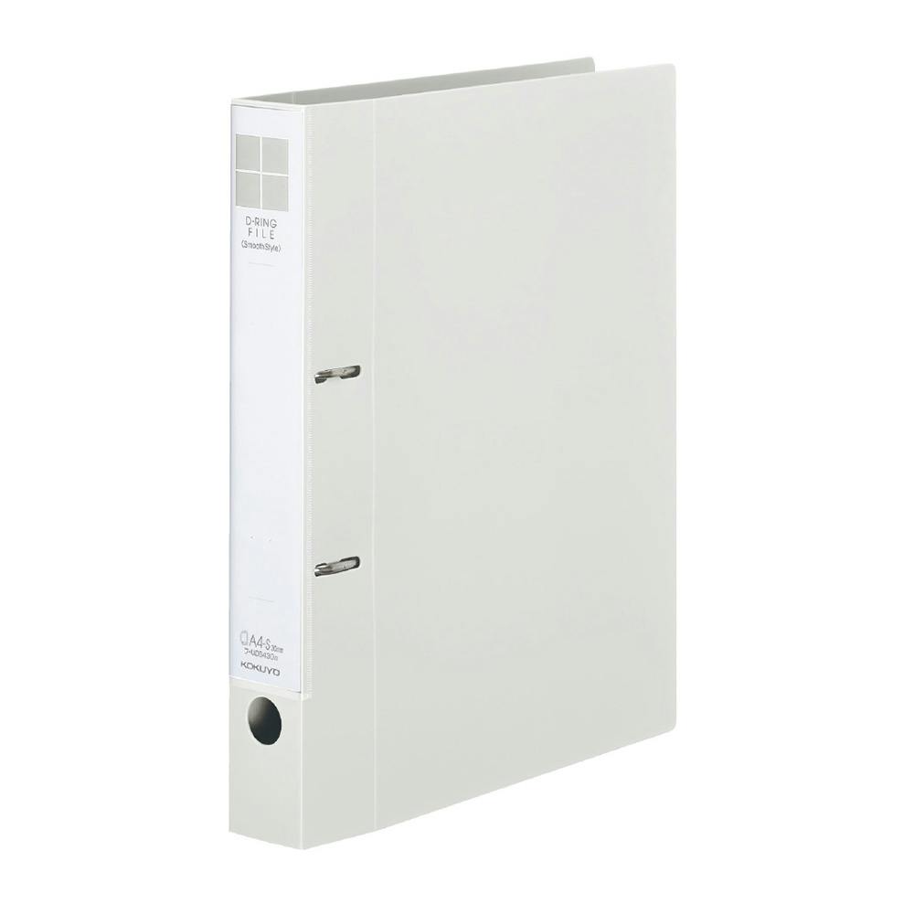 コクヨ Dリングファイル スムーススタイル 300枚 オフホワイト フーUDS430W