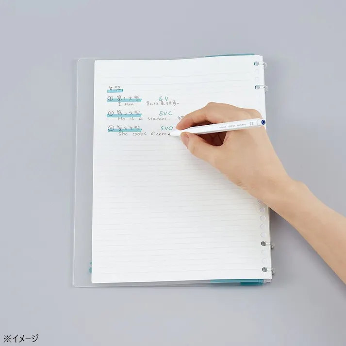 コクヨ キャンパスノートのように使えるバインダー 2X2リング A4 30穴