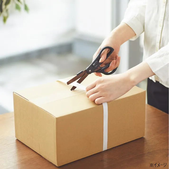 コクヨ 2Wayハサミ ハコアケ チタン