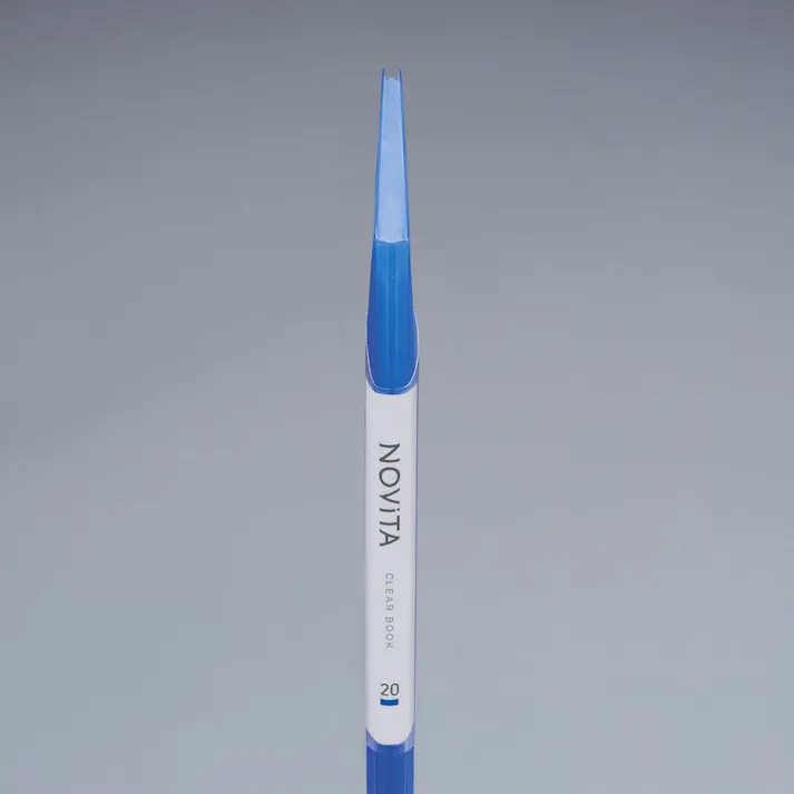 コクヨ クリヤーブック ノビータ A4 20ポケット 透明 3冊