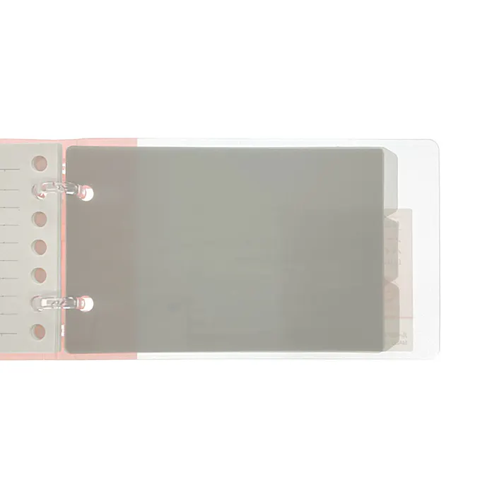 コクヨ キャンパスノートのように使えるバインダー 2リング A7 7穴 ピンク ルーNP116P