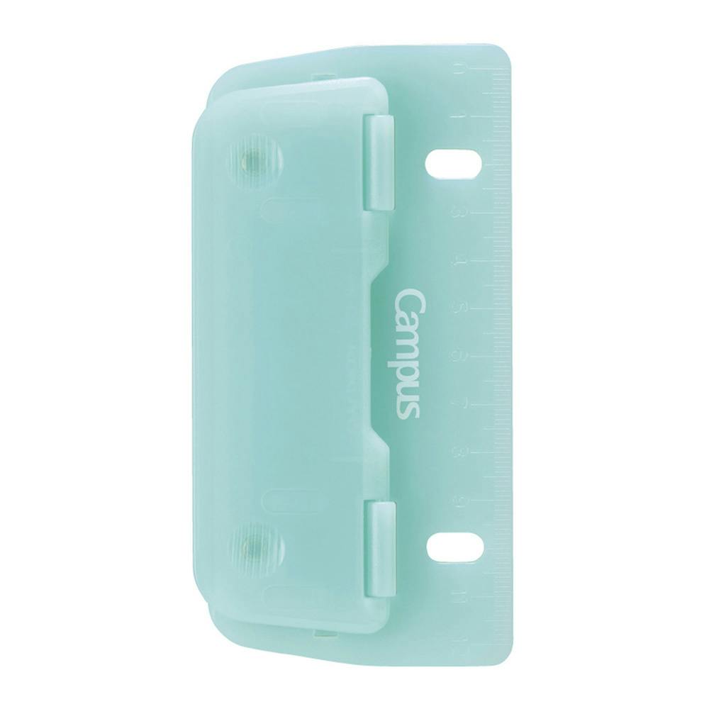 コクヨ キャンパス 2穴バインダーと一緒に持ち運べるパンチ グリーン PN-C2G