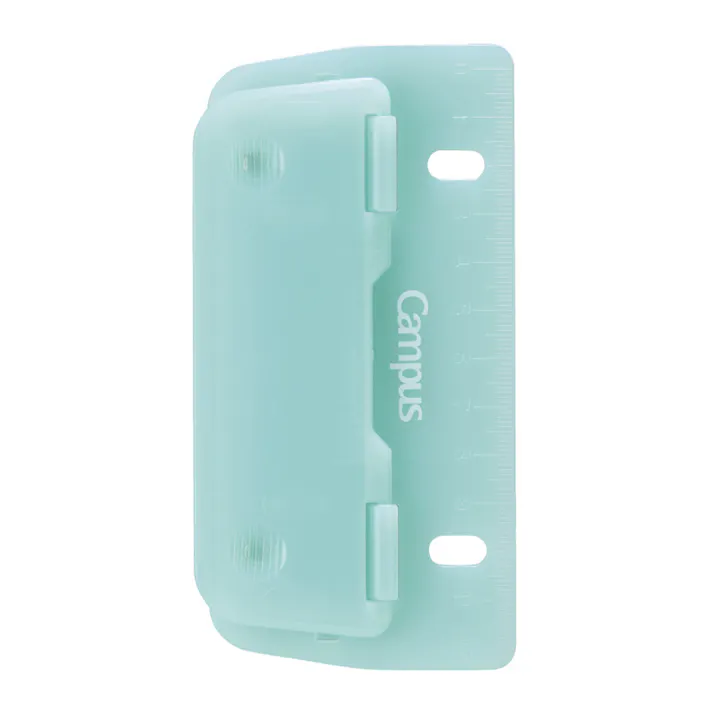 コクヨ キャンパス 2穴バインダーと一緒に持ち運べるパンチ グリーン PN-C2G