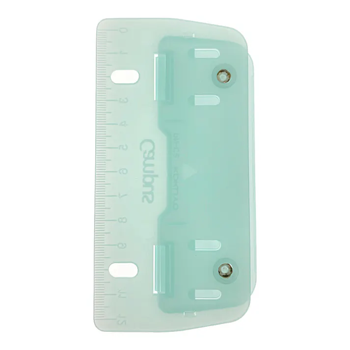 コクヨ キャンパス 2穴バインダーと一緒に持ち運べるパンチ グリーン PN-C2G