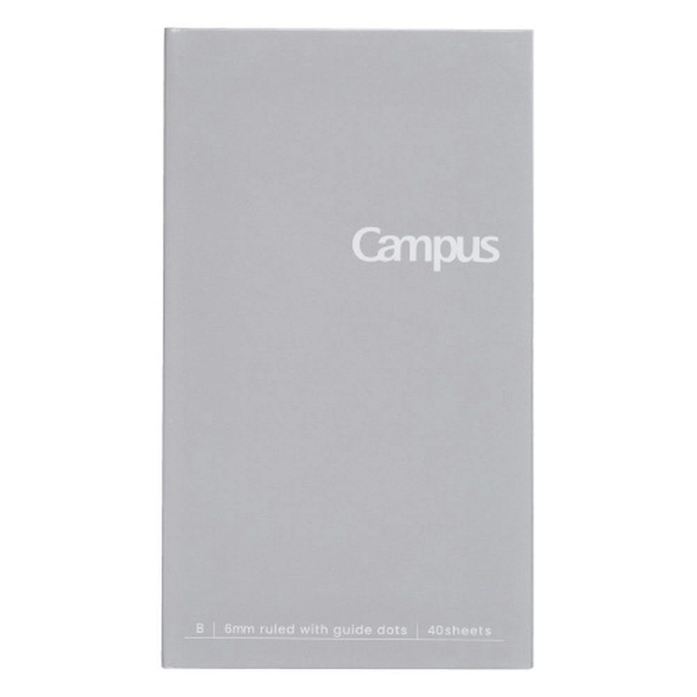 コクヨ キャンパス スキマ時間で勉強ができるポケットノート ドットB罫 40枚 グレー