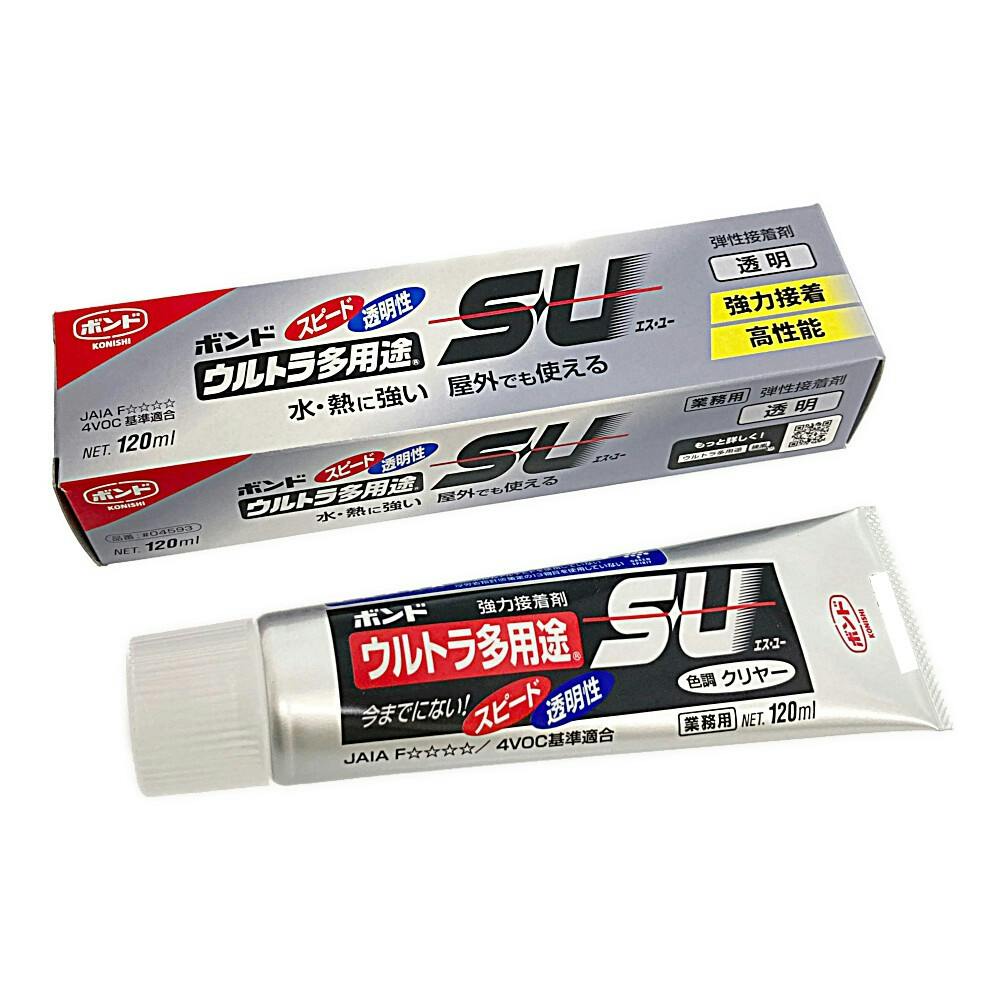 Gu-BuN　コンクリンまとめ買い コニシ ボンド ウルトラ多用途SU クリヤー 120ml | 接着・補修