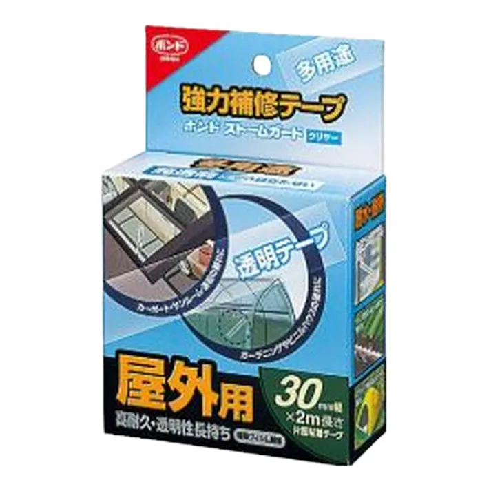 コニシ ボンド 強力補修テープ ストームガード クリアー 04930 30mm×2m