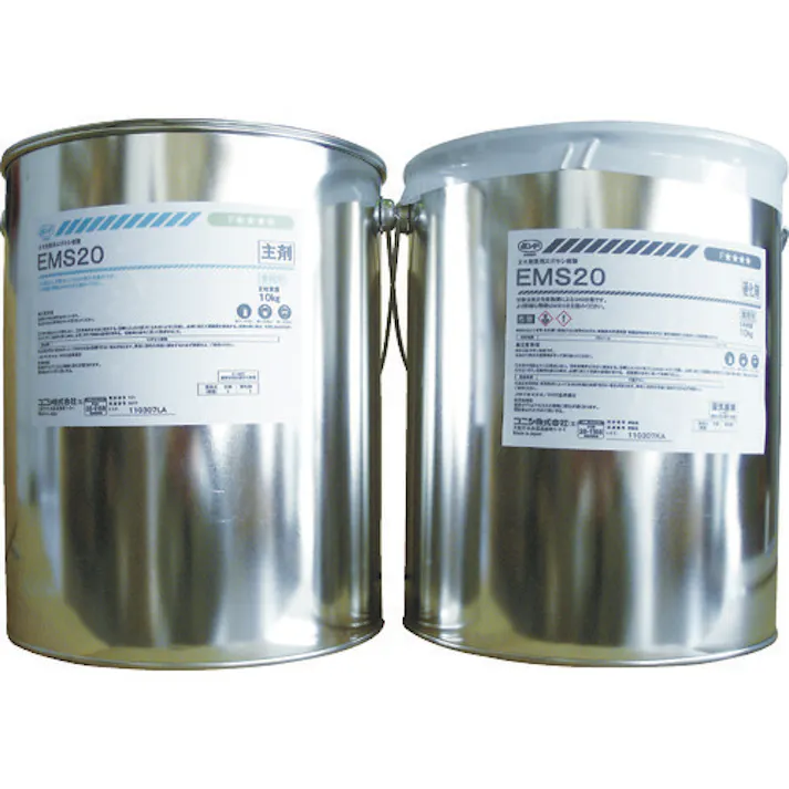 【CAINZ-DASH】コニシ 内装用接着剤 タイル・石材用接着剤 ボンド EMS20 20kgセット 05101【別送品】