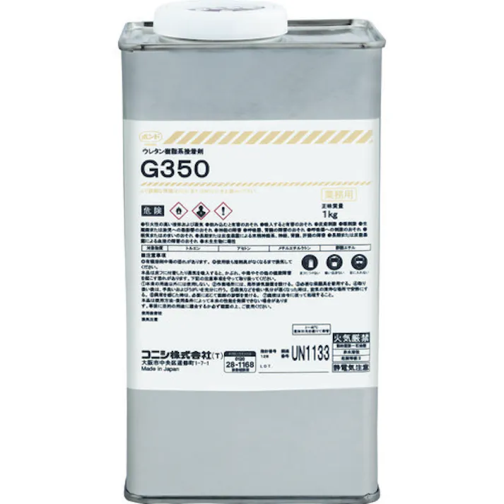 【CAINZ-DASH】コニシ G350 接着剤1液タイプ 軟質ビニル用 1kg 05559【別送品】
