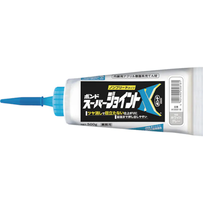 【CAINZ-DASH】コニシ スーパージョイントX ホワイトグレー 500g 05818【別送品】