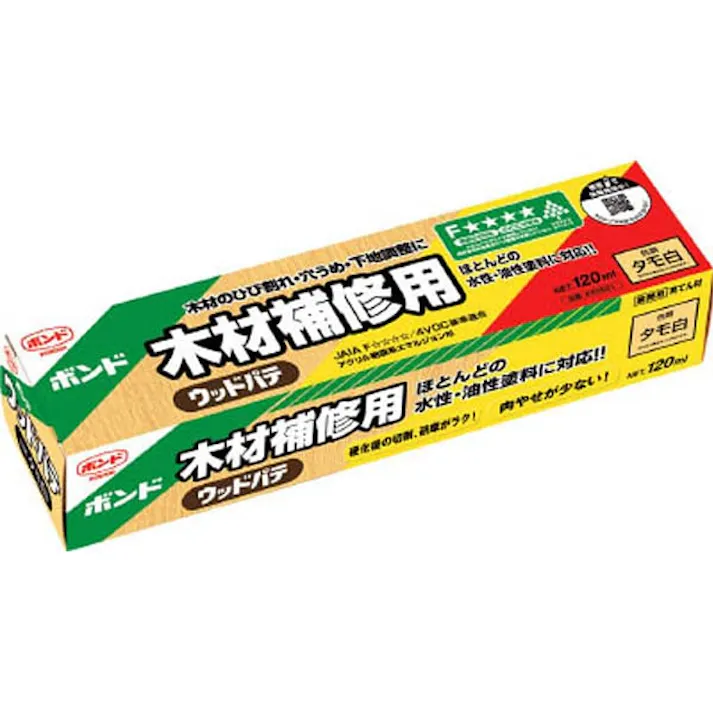 コニシ ボンド ウッドパテ 木材補修用 タモ白 BWP-200 25621 120ml