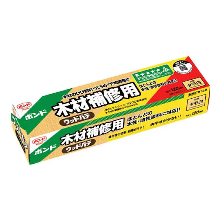 コニシ ボンド ウッドパテ 木材補修用 タモ白 BWP-200 25621 120ml