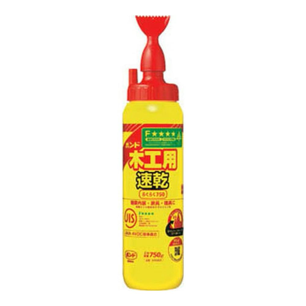 コニシ ボンド 木工用速乾 らくらく750 40300 750g ボトル | 接着
