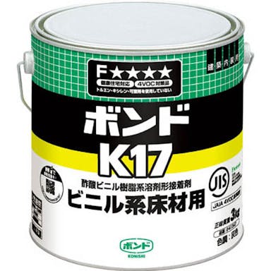 ビニル系床材用 K17 3kg