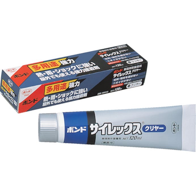 【CAINZ-DASH】コニシ サイレックス　１２０ｍｌ（箱）透明　＃４６８４２ SLX120【別送品】