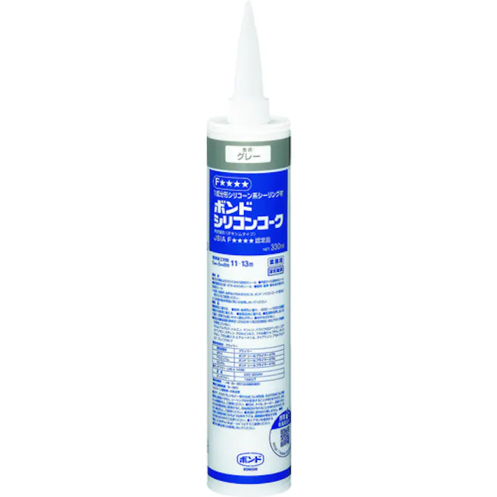 【CAINZ-DASH】コニシ シリコンコーク 330ml グレー #55278 55278【別送品】