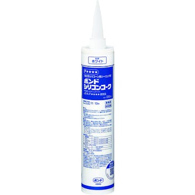 【CAINZ-DASH】コニシ シリコンコーク　３３０ｍｌ　白　＃５５７７８ 55778【別送品】