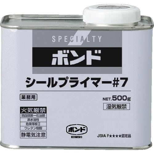 コニシ ボンドシールプライマー#7 500g(缶) 60337 シーリング剤用プライマー コニシ ボンドシールプライマー#7 500g(缶) 60337 シーリング剤用プライマー