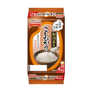 テーブルマーク 新潟県産こしひかり 4食入