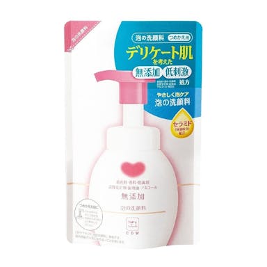牛乳石鹸共進社 カウブランド 無添加 泡の洗顔料 詰替用 180ml