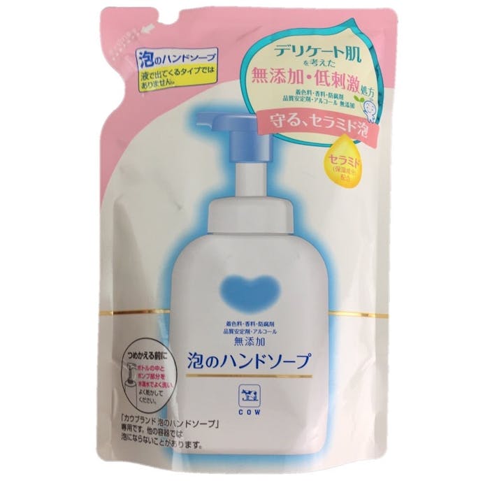 牛乳石鹸 無添加 泡のハンドソープ 詰替 320ml