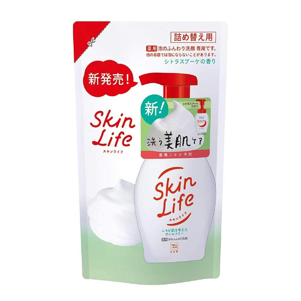 牛乳石鹸 スキンライフ 薬用泡のふんわり洗顔 つめかえ用 １８０ｍｌ ホームセンター通販 カインズ