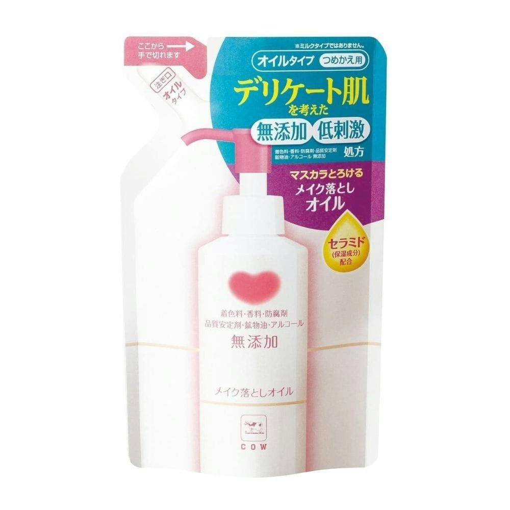 牛乳石鹸共進社 カウブランド 無添加 メイク落としオイル 詰替用 130ml 洗顔剤・クレンジング・洗顔用品 牛乳石鹸共進社 カウブランド 無添加 メイク落としオイル 詰替用 130ml 洗顔剤・クレンジング・洗顔用品