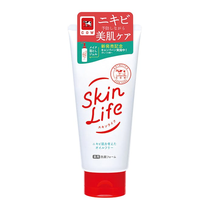 牛乳石鹸共進社 スキンライフ 薬用洗顔フォーム 130g