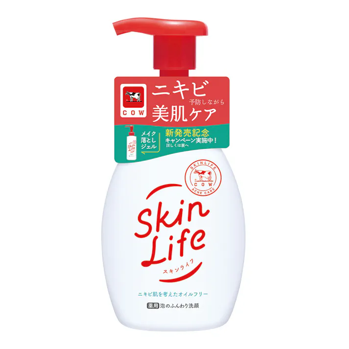 スキンライフ 薬用泡のふんわり洗顔 ポンプ付 160ml