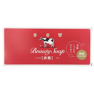 牛乳石鹸共進社 カウブランド 赤箱 レギュラーサイズ 100g×6コパック