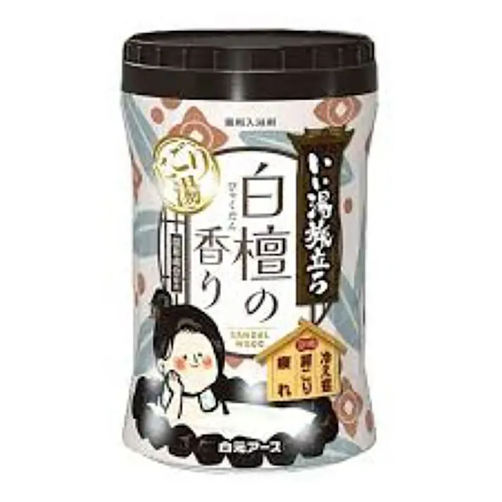 いい湯旅立ち にごり湯 白檀の香り 600g