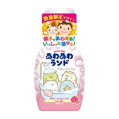 白元アース あわあわランド すみっコぐらし ももの香り 300ml