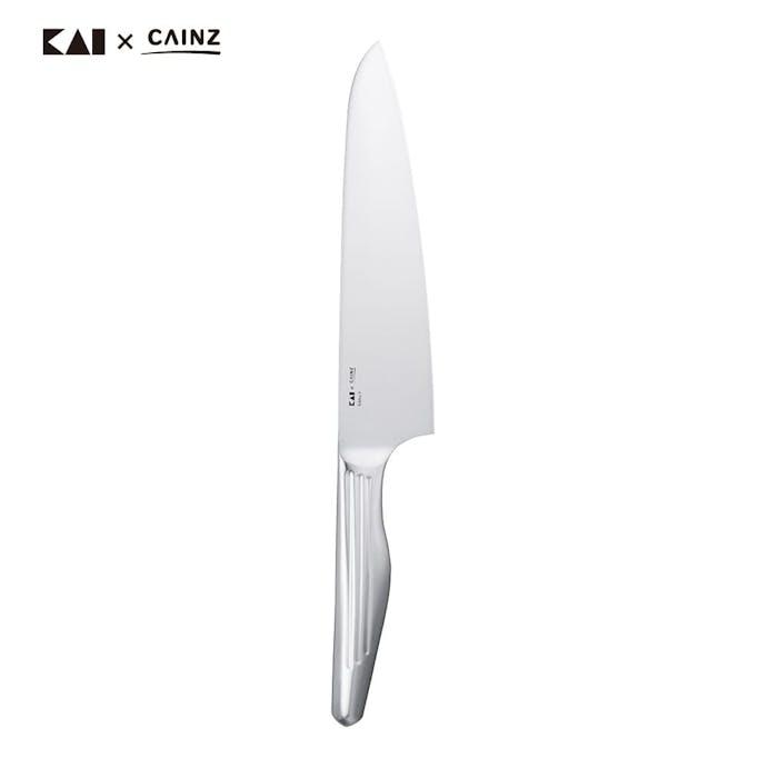 KAI×CAINZ オールステンレス牛刀180mm