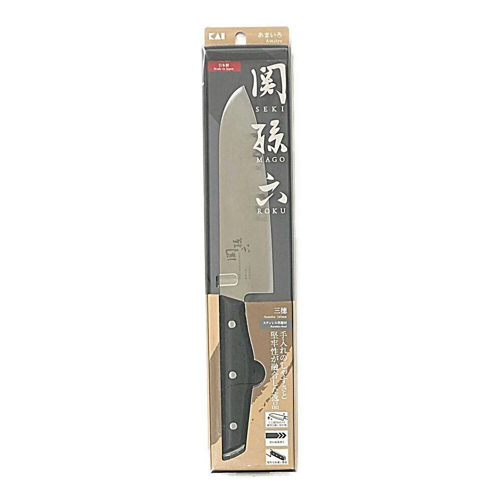 関孫六 あまいろ 三徳 165mm | 包丁・ハサミ・調理器具・製菓用品 通販