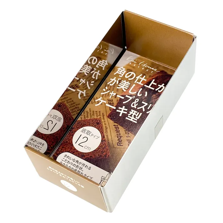 シャープ&スリムケーキ型(12cm)