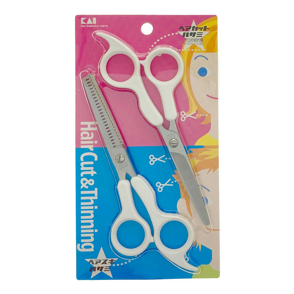 貝印 KQサンパツ 散髪ハサミセット | コスメ・化粧品 通販