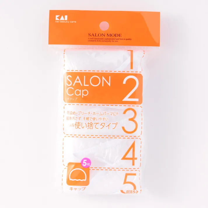 貝印 サロンモード 毛染めキャップ 5回分(販売終了)