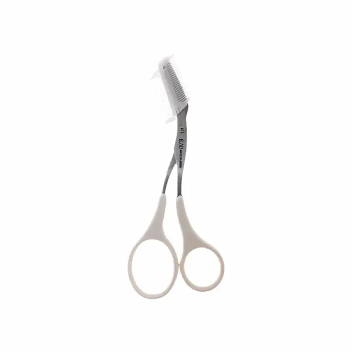 貝印 秘密のクシ付マユハサミ 2WAY