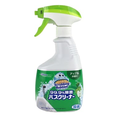 ジョンソン スクラビングバブル 99.9%除菌バスクリーナー アップルの香り 本体 400ml