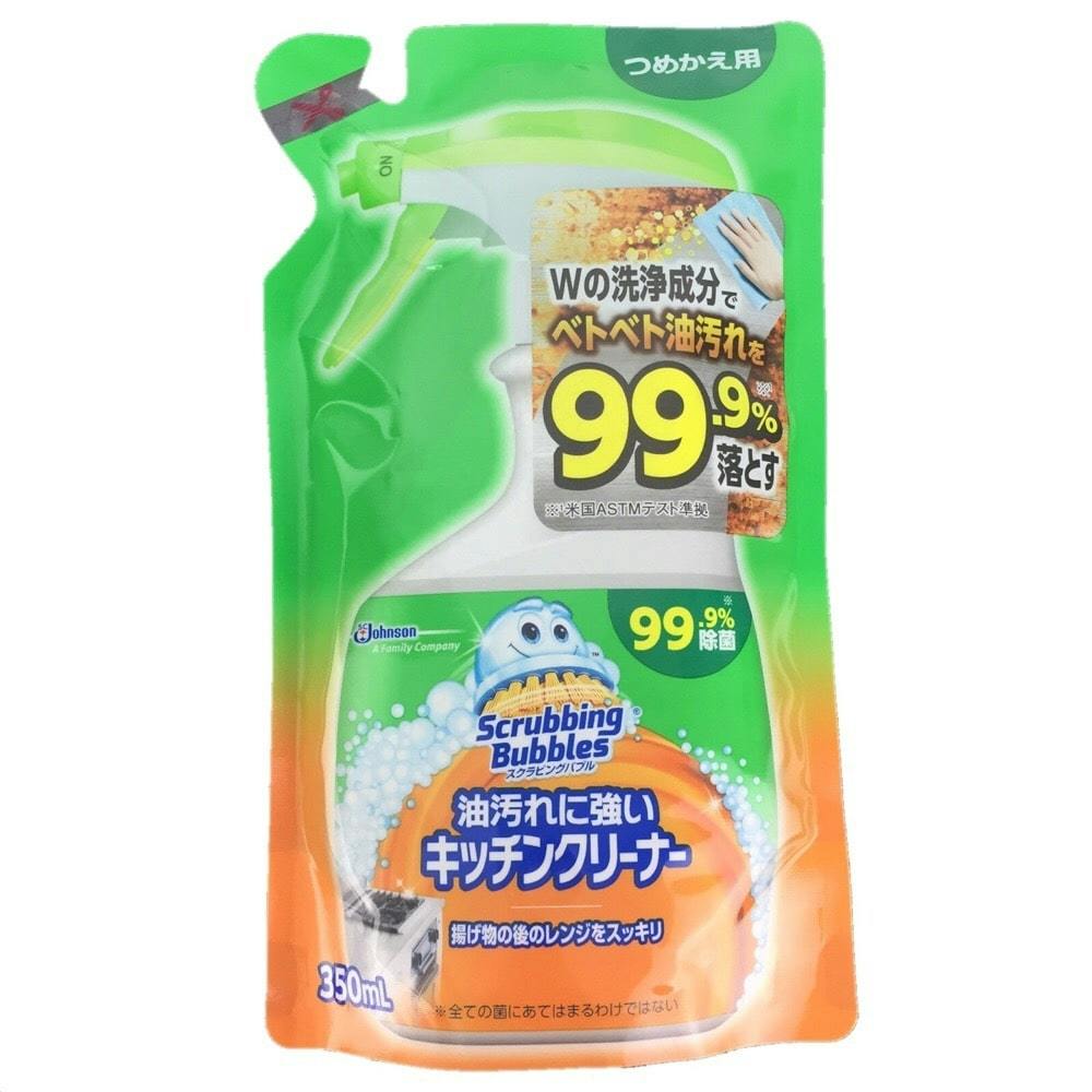 ジョンソン スクラビングバブル 油汚れに強いキッチンクリーナー 詰替 350ml(販売終了) | 台所用洗剤 通販 | ホームセンターのカインズ