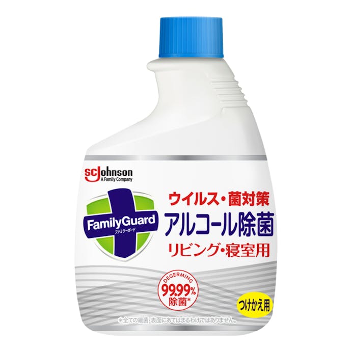 ジョンソン ファミリーガード アルコール除菌 リビング･寝室用 付替用 400ml