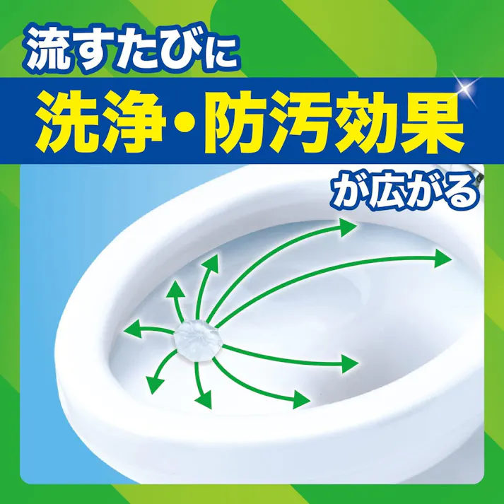 JS スクラビングバブル トイレスタンプ 漂白成分プラス ホワイトティーシトラス 替え 2本