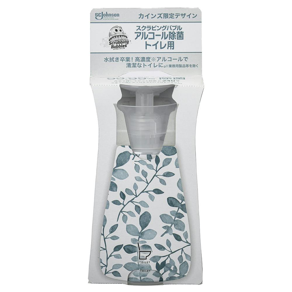 スクラビングバブル アルコール除菌 トイレ用 ジョンソン 300ml 本体 詰め替え用 250ml