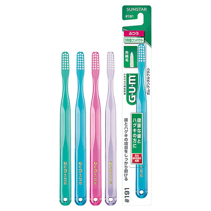 サンスター ガム・デンタルブラシ ♯407 ふつう 1本