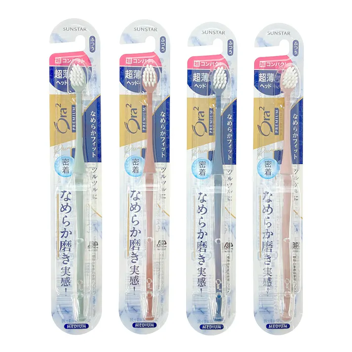 オーラツー プレミアム ハブラシ 超コンパクト ふつう 1本