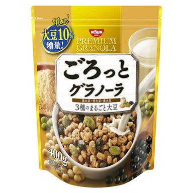 日清シスコ ごろっとグラノーラ 3種のまるごと大豆 400g(販売終了)