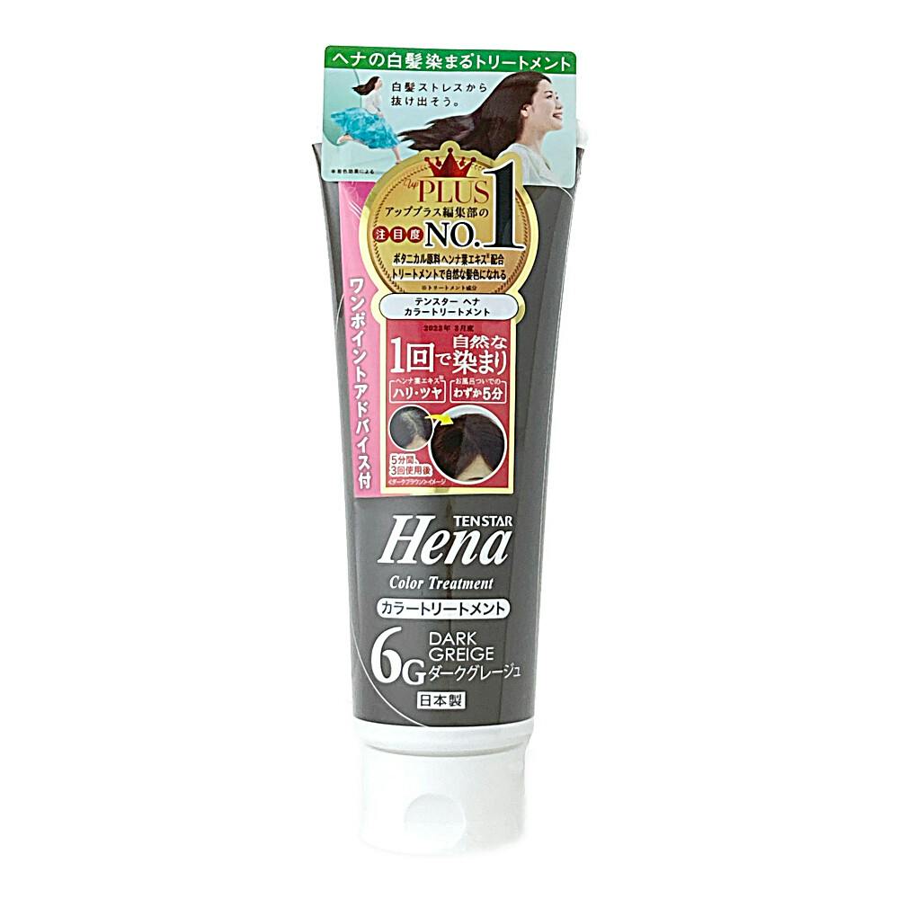 テンスター ヘナ カラートリートメント ダークグレージュ 250g | ヘア