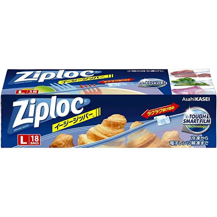 ジップロック イージージッパー L 18枚 大容量